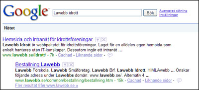 Kostnadsfritt med Lawebbs hjälp kan du sökoptimera din hemsida.